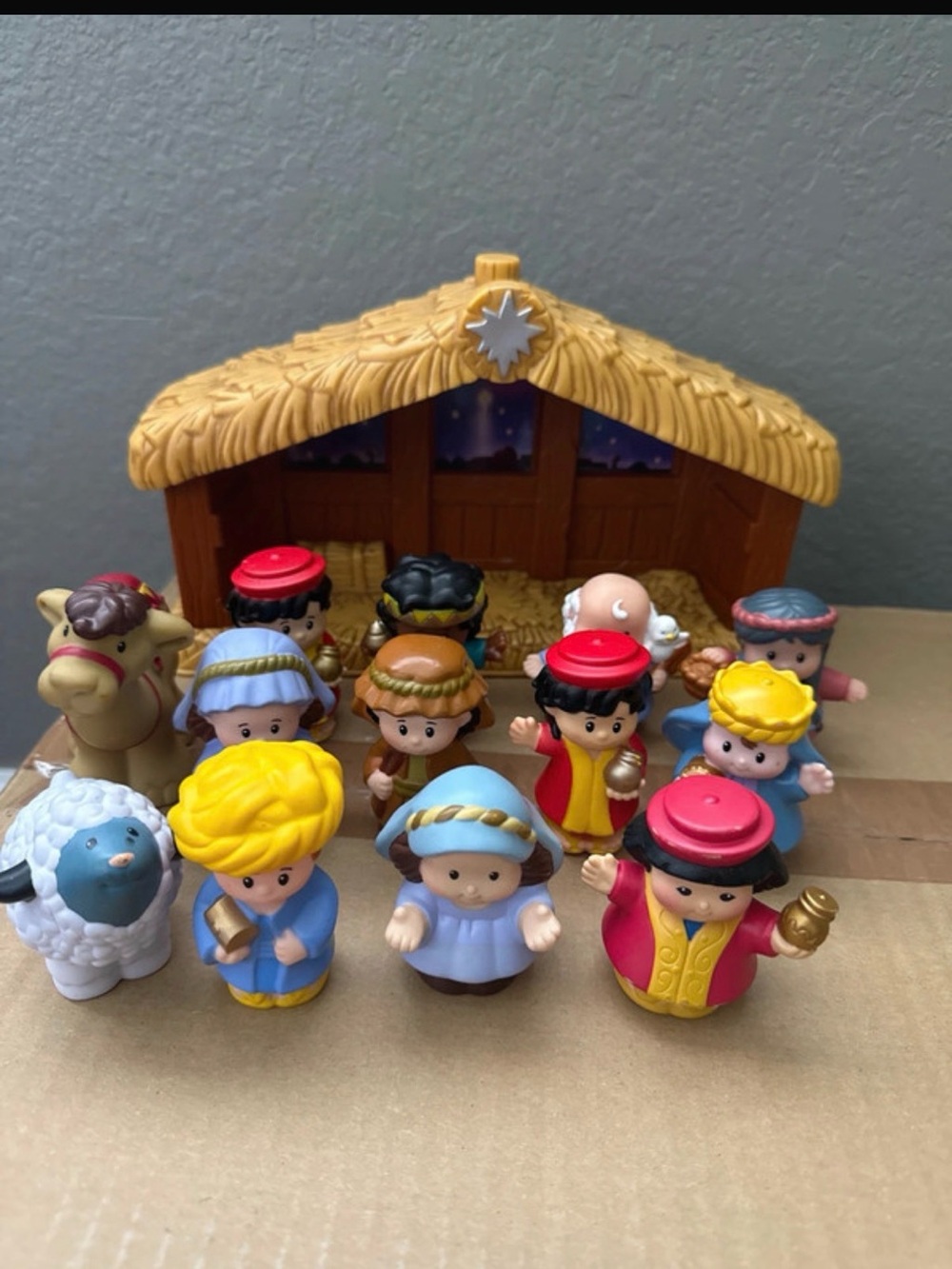 Little People nativity set/ bible characters